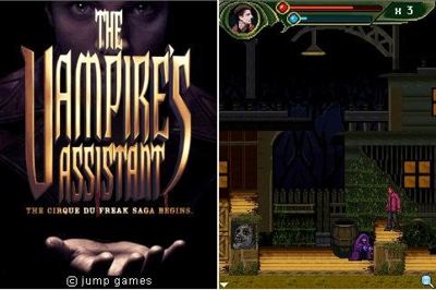 بازی موبایل The Vampires Assistant برای گوشی های نوکیا و سونی اریکسون